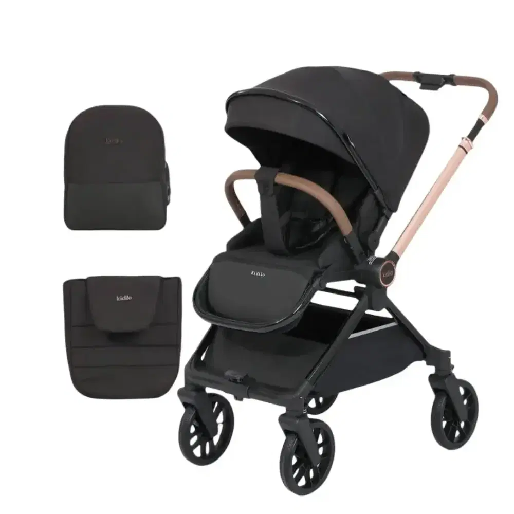 kidilo deluxe baby stroller D900 Preview Image