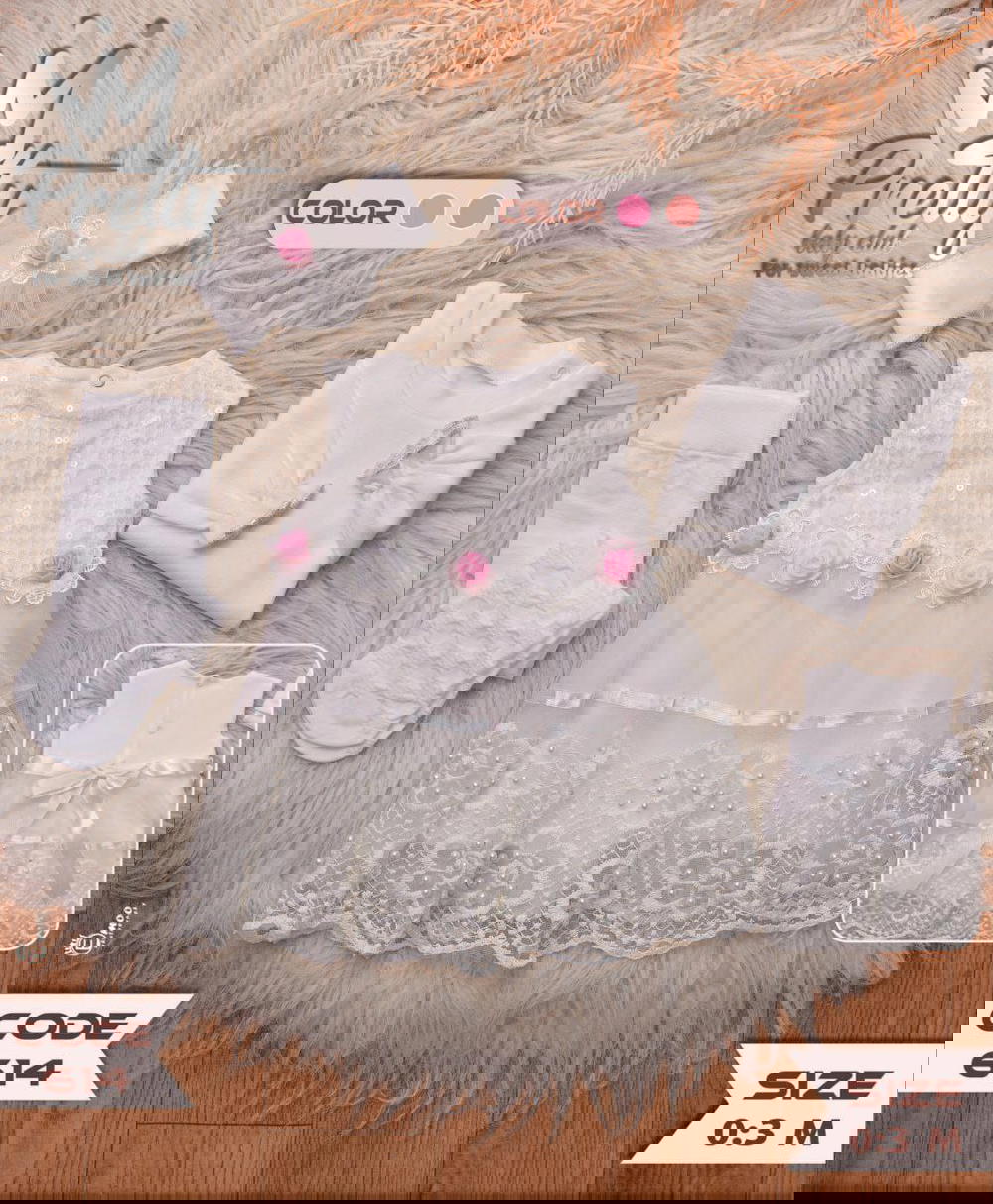 فستان سبوع مع كولون Preview Image