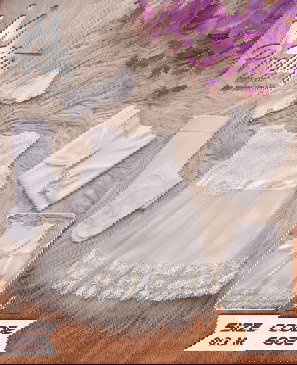 فستان سبوع مع كولون Preview Image