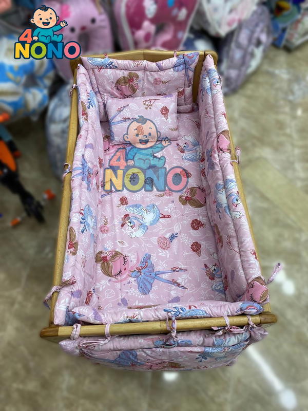 جوانب سرير اطفال مسطره Image 5 Preview