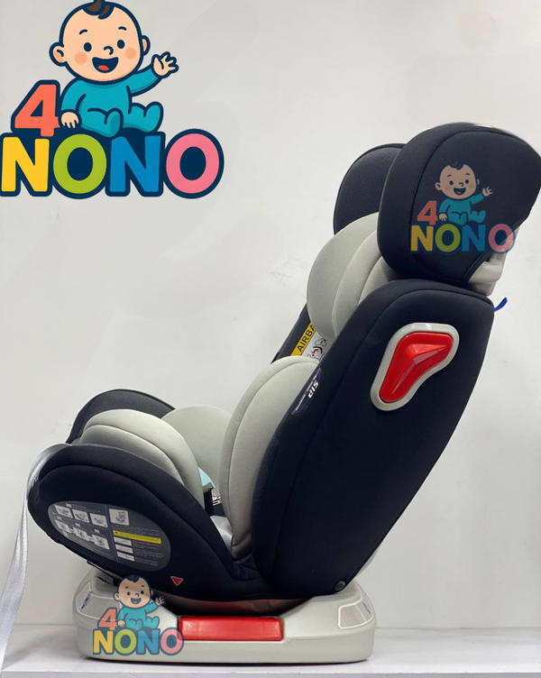 كارسيت Popypapa 360 سبين مع خاصية ايزوفيكس مع امكانية التحكم في امالة الكرسي للخلف ومع ثلاث مراحل ويتحمل من وزن 0 ل36 360Aرمادي فاتح Image 2 Preview