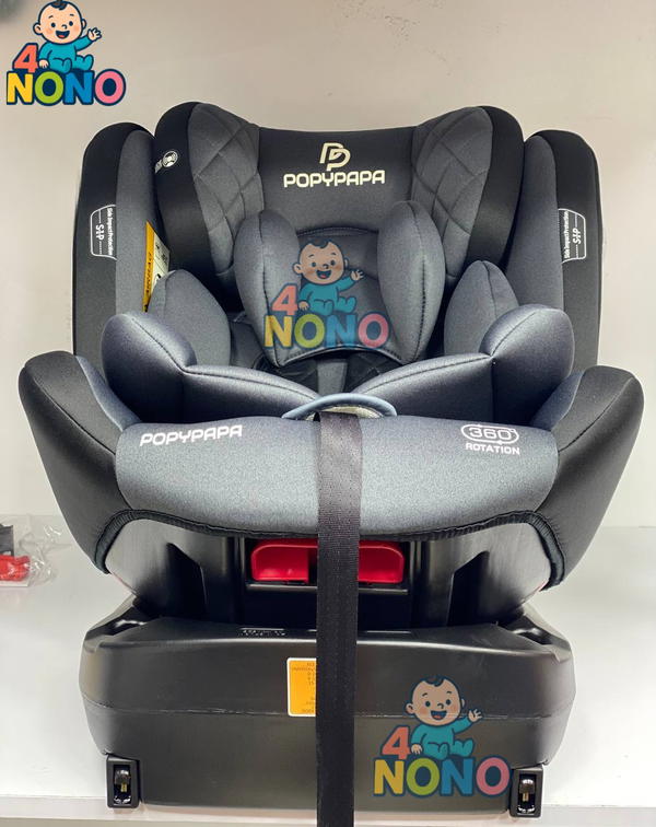 كارسيت Popypapa ثلاث مراحل يتحمل من 0 الي 36 كيلو وبه خاصة ISO FIX وبه دوران 360 درجه ( CB836)  Image 3 Preview