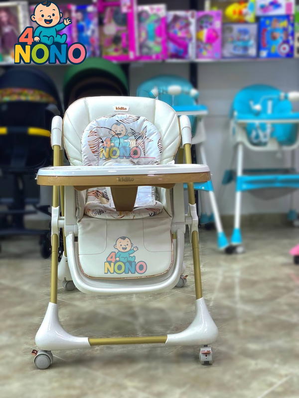 كرسي الطعام العالي للأطفال Kidilo KD003 Image 4 Preview