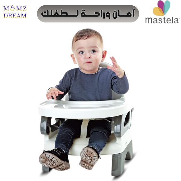 كرسي الطعام الداعم للأطفال القابل للطي من ماركة ماستيلا MASTELA . Image 3 Preview