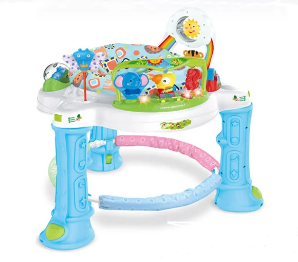 مشاية أطفال موسيقية من Baby Bucket Jumperoo تساعد على التوازن في أول خطوة للطفل Image 8 Preview