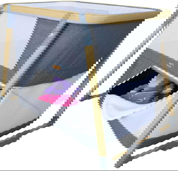 سرير اطفال مستووين بمرتبة متبطنة بيطبق وحجمة صغير جدا في التخزين  Image 9 Preview