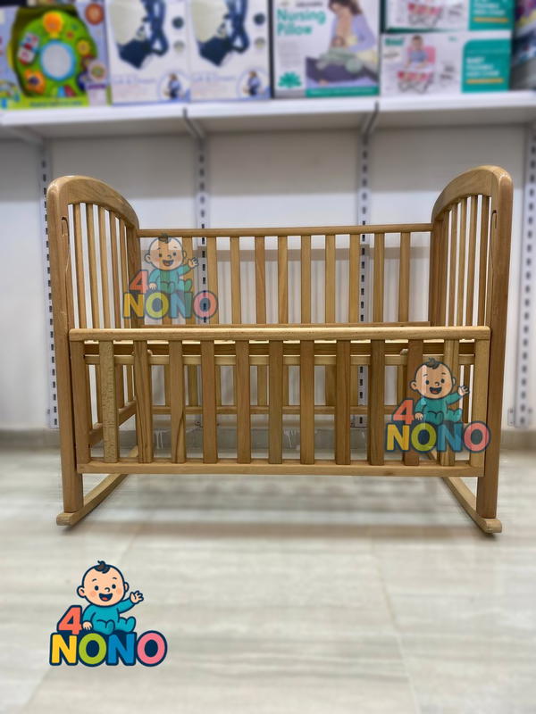 سرير بيبي هزاز خشب زان  Image 1 Preview