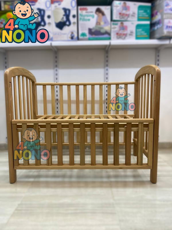 سرير بيبي هزاز خشب زان  Image 3 Preview