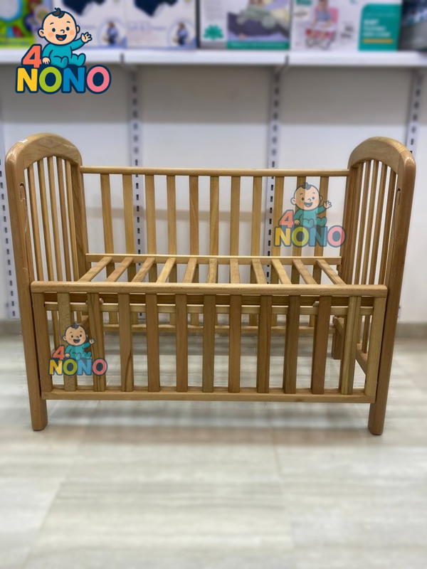 سرير بيبي هزاز خشب زان  Image 4 Preview