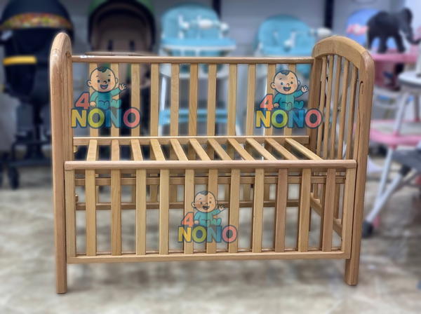 سرير بيبي هزاز خشب زان  Image 7 Preview