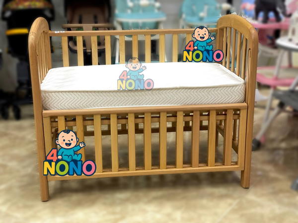 سرير بيبي هزاز خشب زان  Image 10 Preview