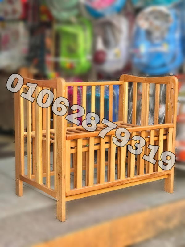 سرير خشب زان مقاس  100سم * 60 سم Image 5 Preview