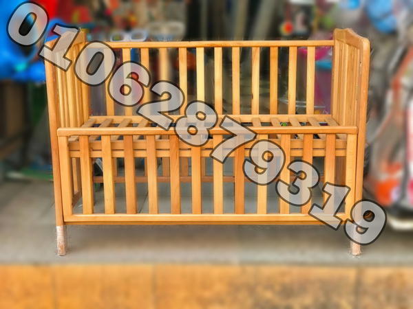 سرير خشب زان مقاس  120 سم  * 70 سم Image 6 Preview