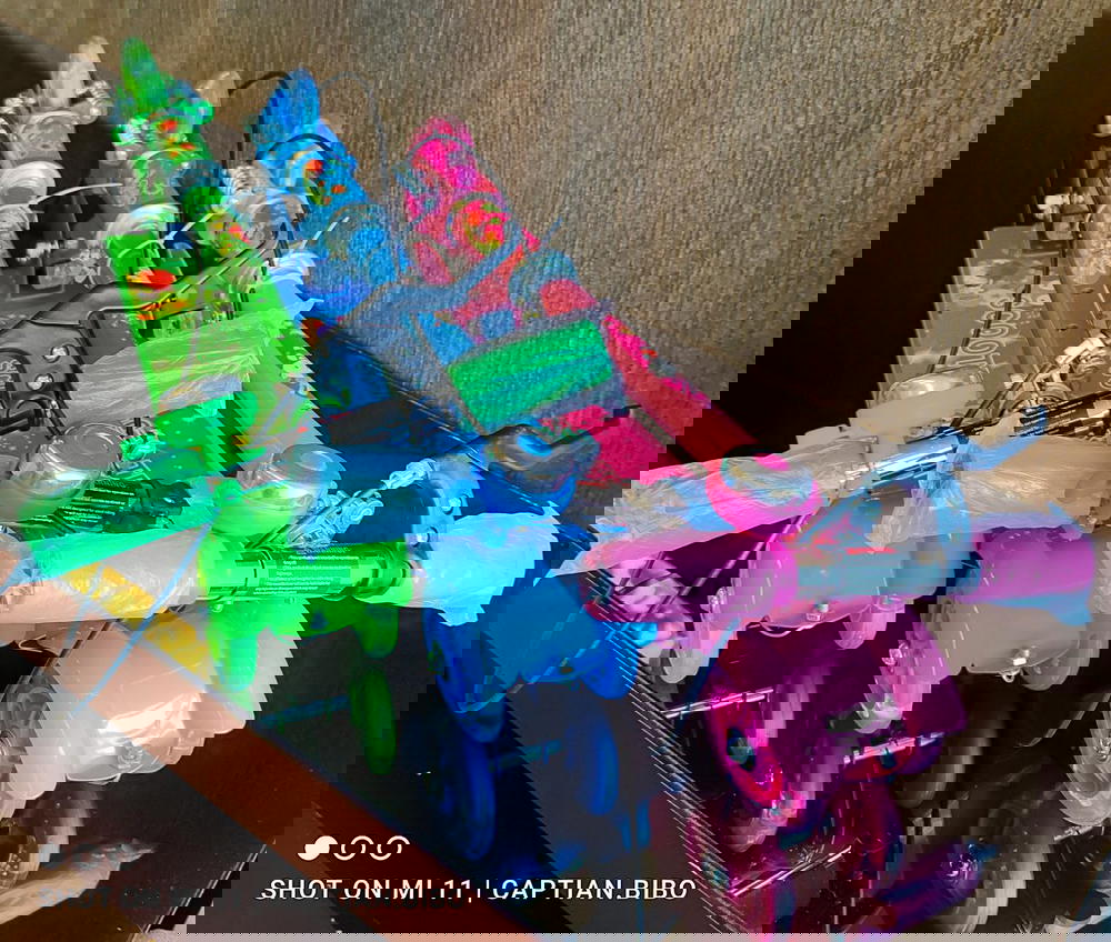 ❤️ أتوفر من جديد سكوتر معدن عجل مضئ Preview Image