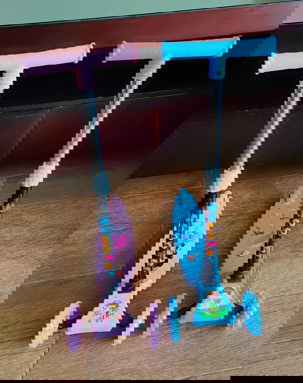 ❤️ سكوتر عجل رابر مضئ قوائم معدن Image 1 Preview