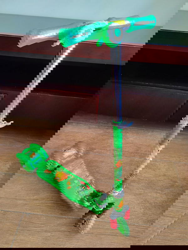 ❤️ سكووتر معدن بالكامل عجل مضئ  Image 7 Preview