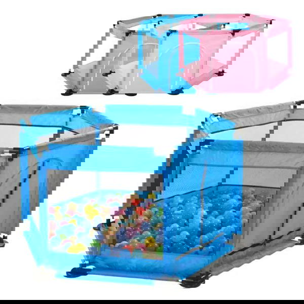 بيت كور للأطفال  علي شكل سداسي مع 30     Size:135X120X66 Image 3 Preview