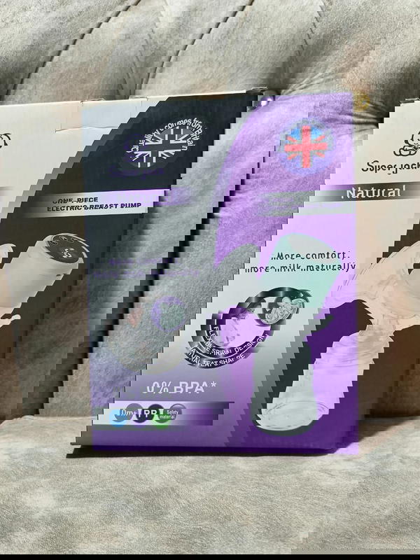 مضخة الثدي الكهربائية سوبر جاك ناتشورال Image 3 Preview