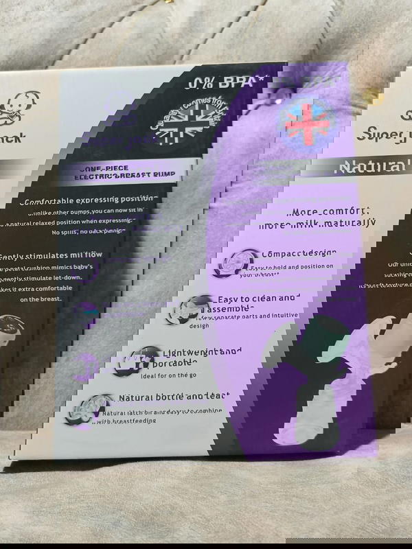 مضخة الثدي الكهربائية سوبر جاك ناتشورال Image 5 Preview
