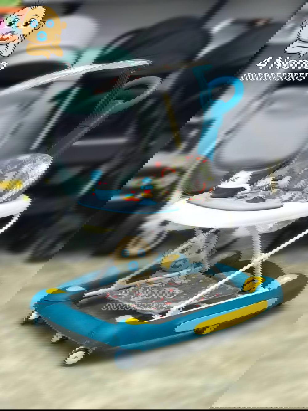 مشاية أطفال 2 في1  مشايه وبتتقلب كرسي هزاز  Preview Image