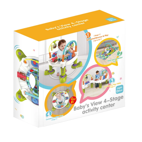 مشاية أطفال وكرسي قفز 4 في 1 Image 1 Preview