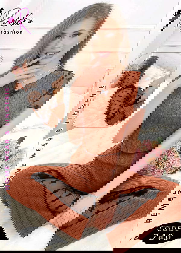 بيجامه ريب مضلع Image 2 Preview