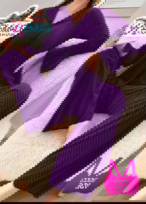 بيجامه ريب مضلع Image 4 Preview