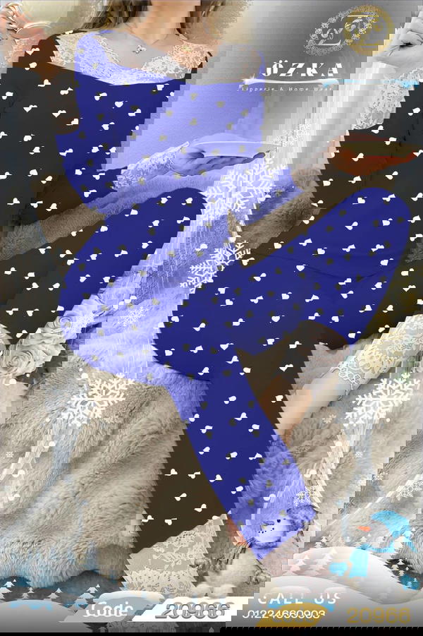 دفايه حريمي منقط Image 1 Preview