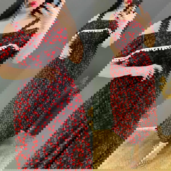 دشداشة طويلة خامة فانلة زبدة فول ليكرا Image 3 Preview
