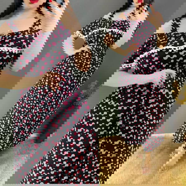 دشداشة طويلة خامة فانلة زبدة فول ليكرا Image 1 Preview