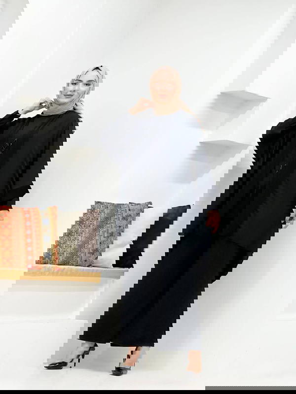 طقم شيفون ثلاث قطع Image 4 Preview