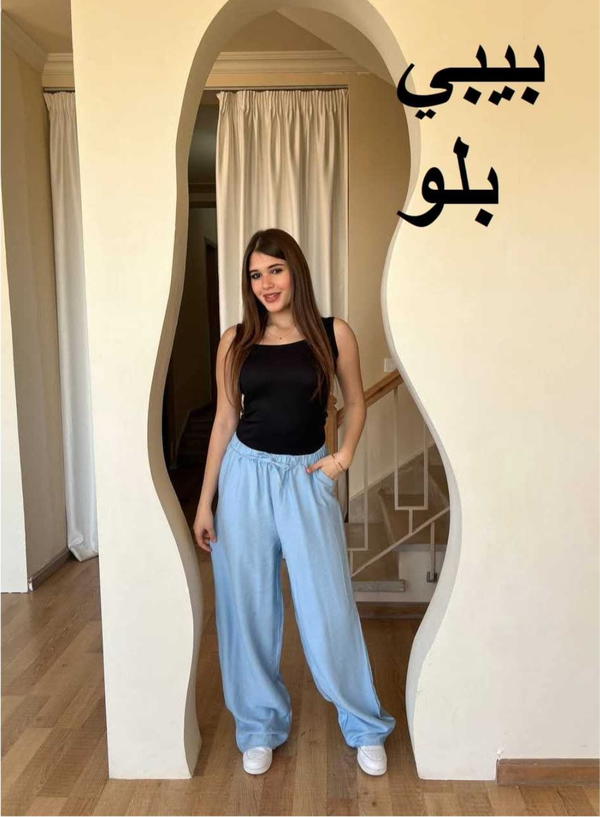 بنطلون الكتان الصيفي جميع الالوان Image 6 Preview