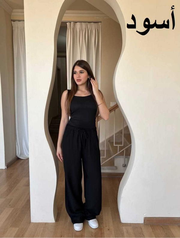 بنطلون الكتان الصيفي جميع الالوان Image 7 Preview