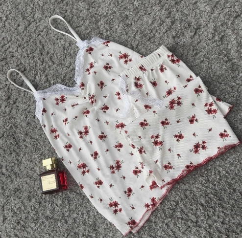 بيجامه هوت شورت قطعتين  Image 2 Preview