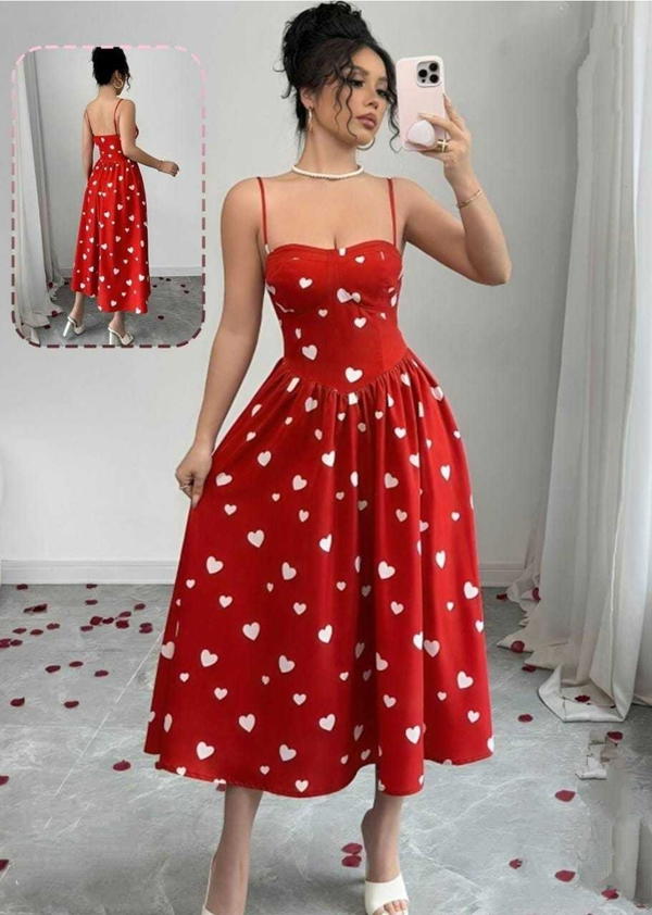 فستان زبده الاحمر Image 1 Preview