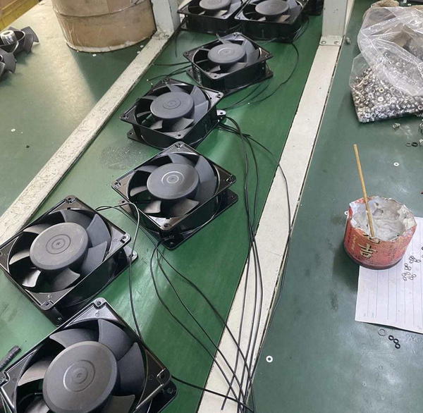 مروحة-فان حجم 12cm دبل بولبرنگ 220v Image 4 Preview