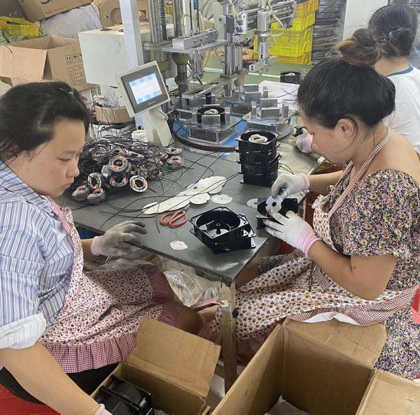 مروحة-فان حجم 12cm دبل بولبرنگ 220v Image 5 Preview