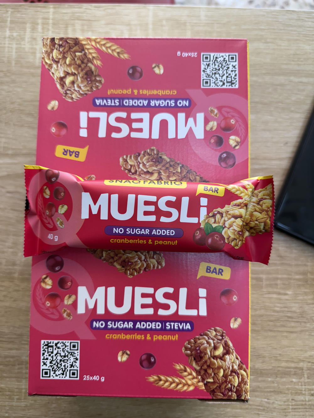 نستله muesli طعم توت احمر بدو سكر Preview Image