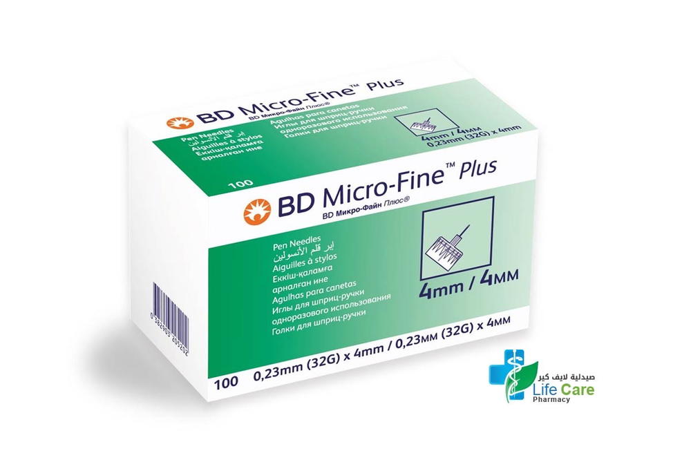 نيدلات بي دي bd microfine حجم 4 ملم وكاله Preview Image
