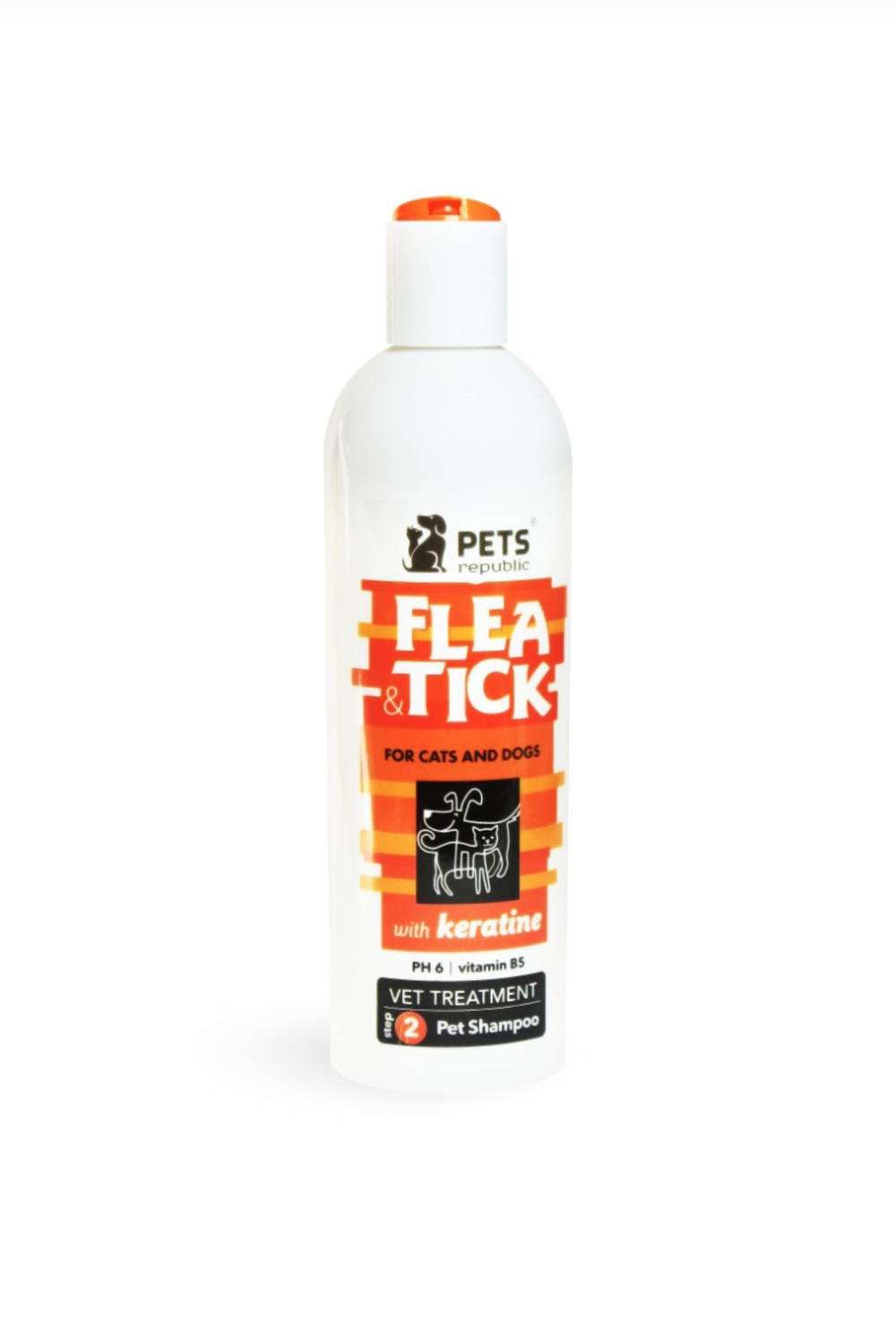 Anti Flea & Tick Shampoo for pet with Keratin 500ml Preview Image