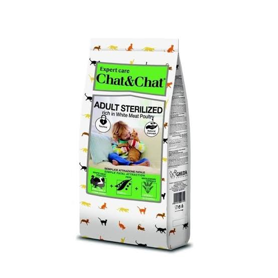 Chat&Chat adult sterilised turkey in duck 900ge Preview Image