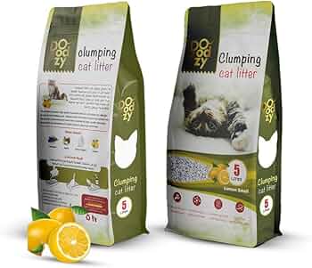 Doodzy Clumping Cat Letters Lemon 5L Image 1 Preview