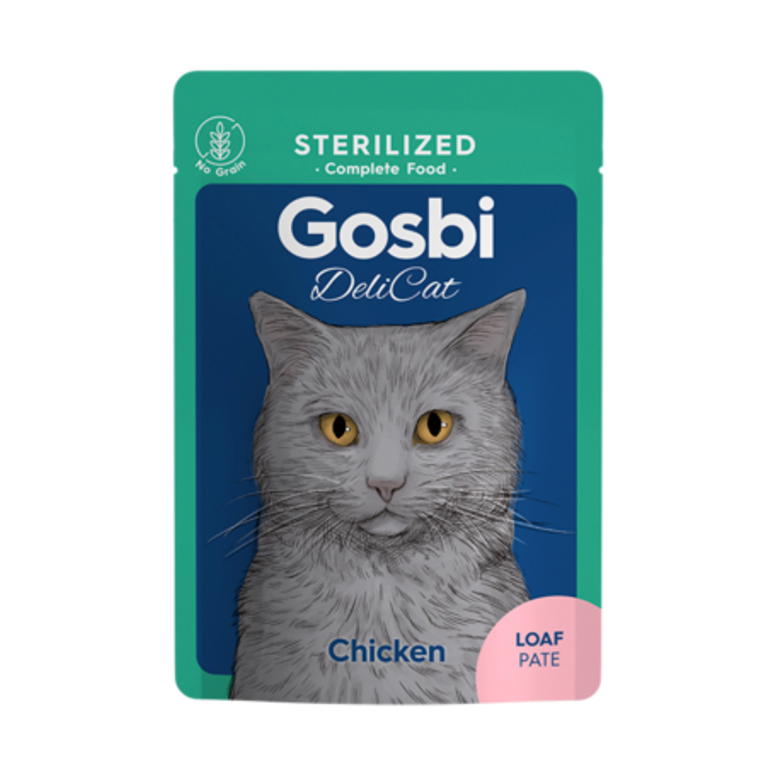 Gosbi Sterilized Complete Food cat With Chicken 70gm(806442) Preview Image