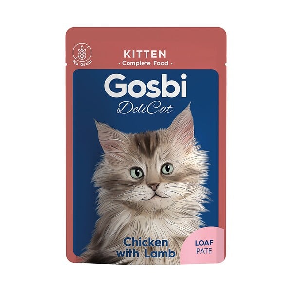 Gosbi kittens Complete Food Chicken With Lamb70gm(807289) Preview Image