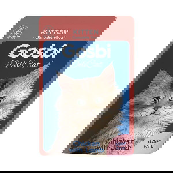 Gosbi kittens Complete Food Chicken With Lamb70gm(807289) Image 1 Preview