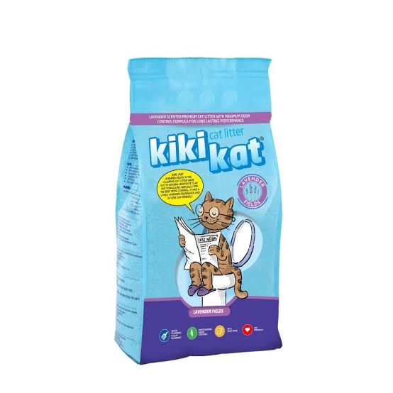 Kiki kat cat letters climbing lavender 10kg Preview Image