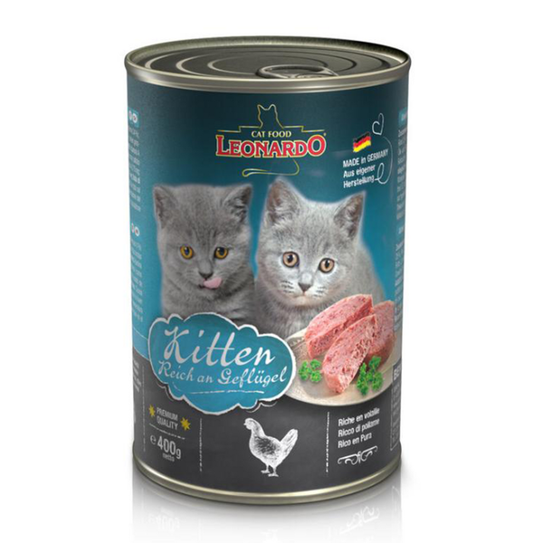 LEONARDO Cat Food Kitten (Wet Food) 400g(756244) Image 1 Preview