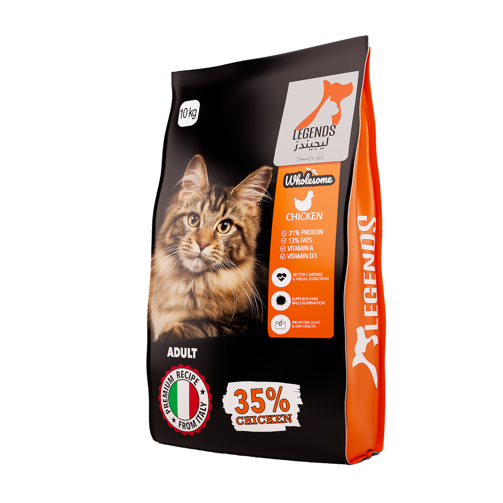 Legends Wholesome Chicken Feed For Adult Cats 10KG Preview Image