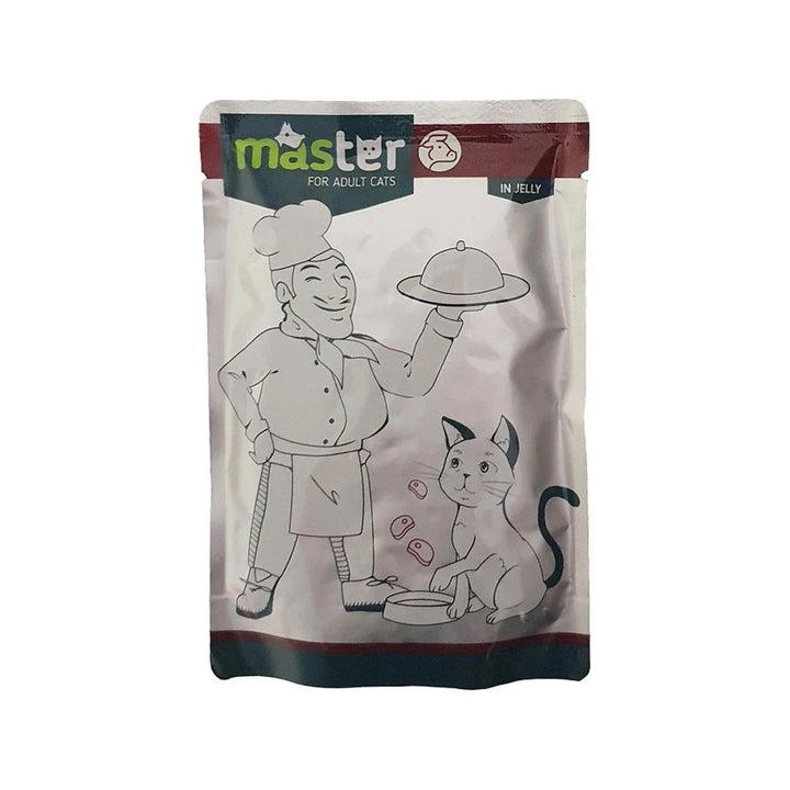 Master Cat Wet Food Adult with Meat Jelly Pouch 80g(363976) Preview Image