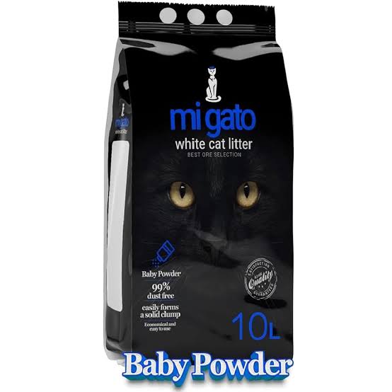 Mi gato Cat letters baby Bowder 10L Preview Image